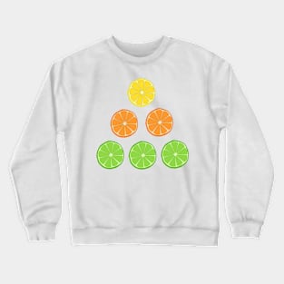 Citrus Fruit Crewneck Sweatshirt